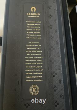 Lot 5 HERRADURA LEGEND TEQUILA ANEJO&DON JULIO Empty Collectors Bottle With Box