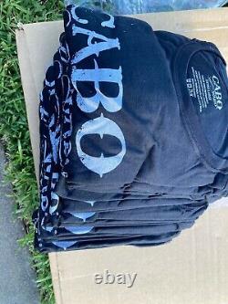 Lot Of 12 Adult X Large Cabo Wabo Tequila Shirts For a Thicker Cut for Life New