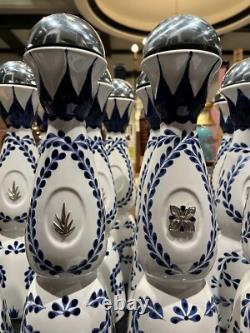 Lot Of 12 Clase Azul Reposado Tequila White And Blue Empty Bottle 750ml