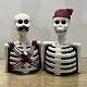 Lot Of 2 Perfect Condition Skelly Azulejos Blanco Tequila Empty Skeleton Liquor