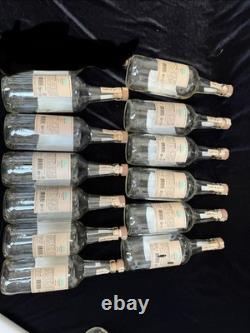 Lot of 12 Empty Casamigos Tequila Bottles Reposado 1.75L