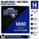 Lot Of 14 Orlando Magic X 1800 Tequila Rubber Bar Mats Official Promo Nba