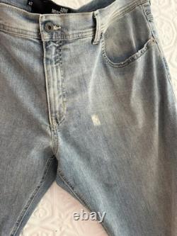 Love Moschino Tequila Bum Bum Jeans-Denim-Blue-Distressed Size 42