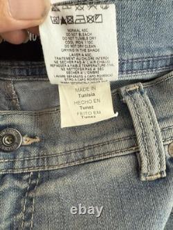 Love Moschino Tequila Bum Bum Jeans-Denim-Blue-Distressed Size 42