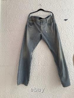 Love Moschino Tequila Bum Bum Jeans-Denim-Blue-Distressed Size 42