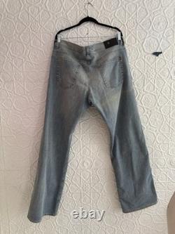 Love Moschino Tequila Bum Bum Jeans-Denim-Blue-Distressed Size 42