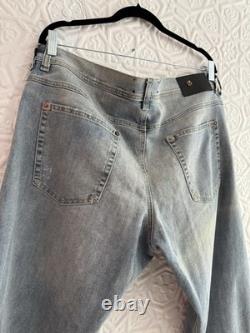 Love Moschino Tequila Bum Bum Jeans-Denim-Blue-Distressed Size 42