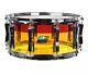 Ludwig Drums Tequila Sunrise 6.5x14 Vistalite New Snare Drum Free Skb Case, Ship
