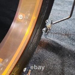 Ludwig Early 1970's Vistalite 4 Piece Drum Set Pattern B (Tequila) 22/12/13/16