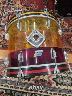 Ludwig Tequila Sunrise Tivoli Bass Drum 20x14 1970s