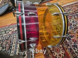 Ludwig Tequila Sunrise Tivoli Bass Drum 20x14 1970s