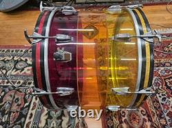 Ludwig Tequila Sunrise Tivoli Bass Drum 20x14 1970s Ludwig Tequila Sunrise Tivoli Bass Drum 20x14 1970s
