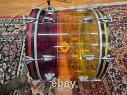Ludwig Tequila Sunrise Tivoli Bass Drum 20x14 1970s