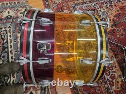 Ludwig Tequila Sunrise Tivoli Bass Drum 20x14 1970s