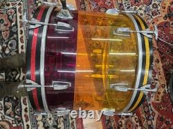 Ludwig Tequila Sunrise Tivoli Bass Drum 20x14 1970s