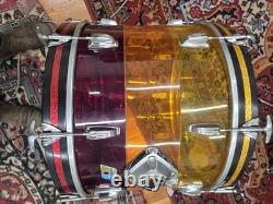 Ludwig Tequila Sunrise Tivoli Bass Drum 20x14 1970s