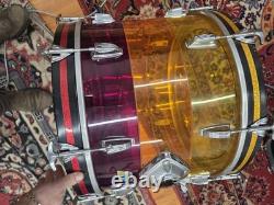 Ludwig Tequila Sunrise Tivoli Bass Drum 20x14 1970s