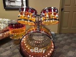 Ludwig Tivoli Tequila Sunrise Drum Kit Super Rare Extra 12 Tom