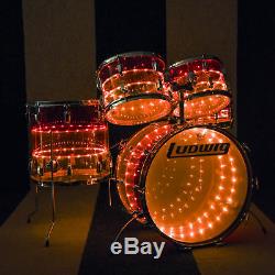 Ludwig Tivoli Tequila Sunrise Drum Kit Super Rare Extra 12 Tom