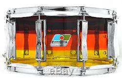 Ludwig Vistalite Snare Drum 14x6.5 Tequila Sunrise