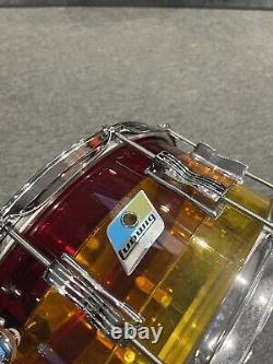 Ludwig Vistalite Tequila Sunrise 14 X 6.5 Snare Drum #641