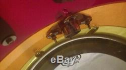 Ludwig Vistalite Tequila Sunrise bass drum