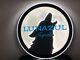 Lunazul Tequila Led Bar Sign Man Cave Garage Decor Light Wolf Moon Led Sign