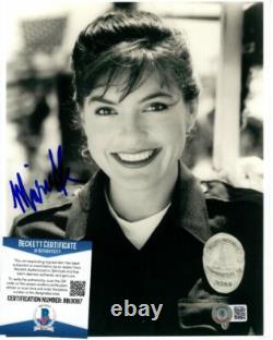 MARISKA HARGITAY signed 8x10 TEQUILA AND BONETTI ANGELA GARCIA photo Beckett BAS