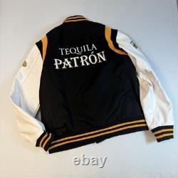 MITCHELL & NESS x DEHEN x PATRON TEQUILA WOOL LEATHER JACKET USA 2XL