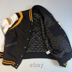 MITCHELL & NESS x DEHEN x PATRON TEQUILA WOOL LEATHER JACKET USA 2XL