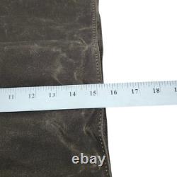 MOORE & GILES Meehan Bar Rollup Waxed Canvas Leather Tequila Patron Mixology