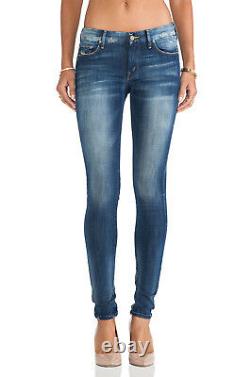 MOTHER Denim The LOOKER in TEQUILA TRUTH Distressed Skinny Jeans 27 $210