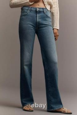 MOTHER The Kick It High-Rise Straight-Leg Jeans Tequila Sunrise Size 26 NWT 248$
