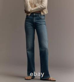 MOTHER The Kick It High-Rise Straight-Leg Jeans Tequila Sunrise Size 26 NWT 248$