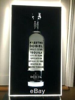 Maestro Dobel Tequila Led Bar Sign Man Cave Garage Light