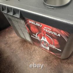Malibu Red Rum Tequila Bar Tap Refrigerator Shot Machine Liquor Bottle Chiller