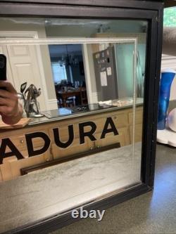 Man Cave Herradura Tequila Mirror Framed Advertising Bar Sign Large 36x 18