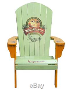 Margaritaville Outdoor Adirondack Chair, Tequila