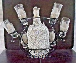 Mexican Bone Western Barware Tequila set 6 shots glass DEER DESING
