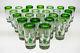Mexican Shot Glasses (24), Handblown With Agave Cactus Or Saguaro (tequila)