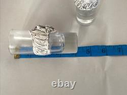 Mexican Set Of White Artisanal Tequila Bottle And Shot Glass Handmade In Mexico
