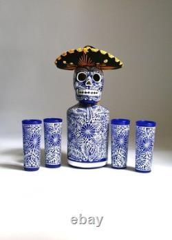 Mexican Sombrero Tequila Gift Set#