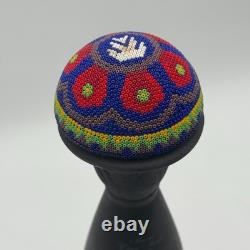 Mezcal Clase Azul Durango Joven Tequila 750ml Empty Bottle Beaded Stopper Black