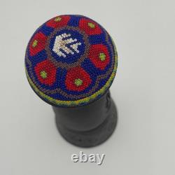 Mezcal Clase Azul Durango Joven Tequila 750ml Empty Bottle Beaded Stopper Black