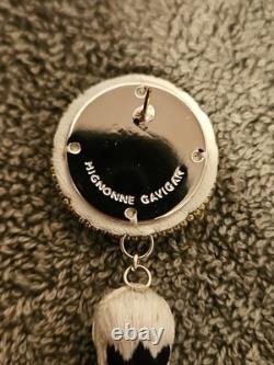 Mignonne Gavigan Signed Tequila Bottle/lime Embroidered Earrings