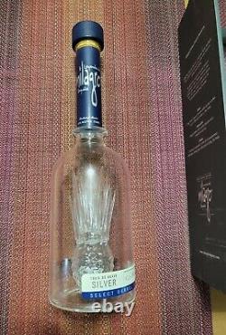 Milagro Select Barrel Reserve Limited Edition Tequila Bottle with Hand Blown Agave