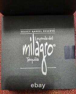 Milagro Select Barrel Reserve Limited Edition Tequila Bottle with Hand Blown Agave