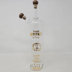 Milagro Tequila Romance 750 ML Reposado Anejo Rare Handblown Glass Bottle Empty