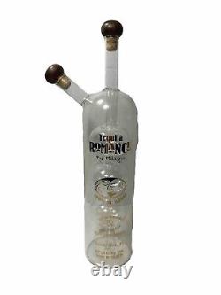 Milagro Tequila Romance Vintage Bottle for Mancave or Kitchen Display