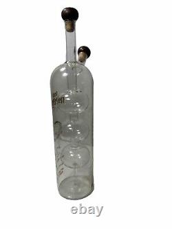 Milagro Tequila Romance Vintage Bottle for Mancave or Kitchen Display